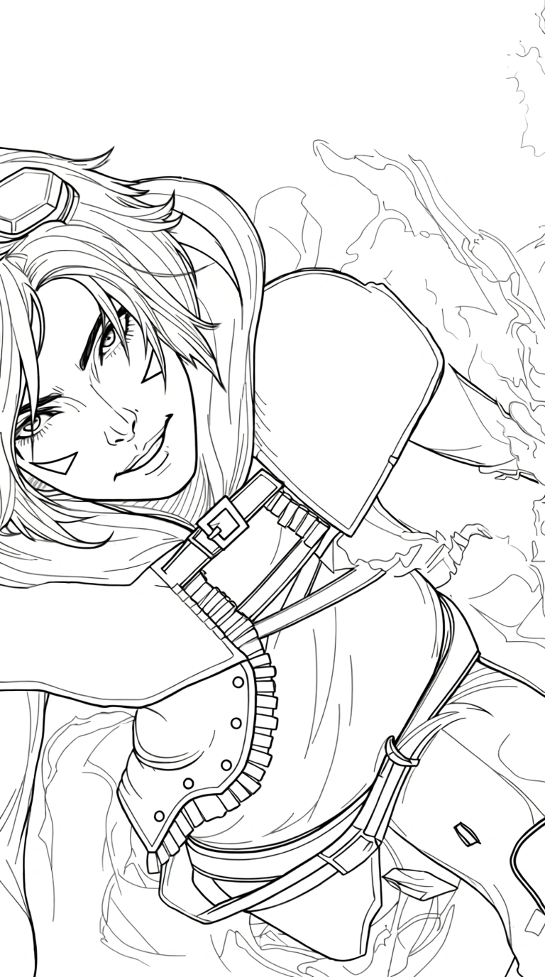 coloring pages of anime - coloring pages for kids