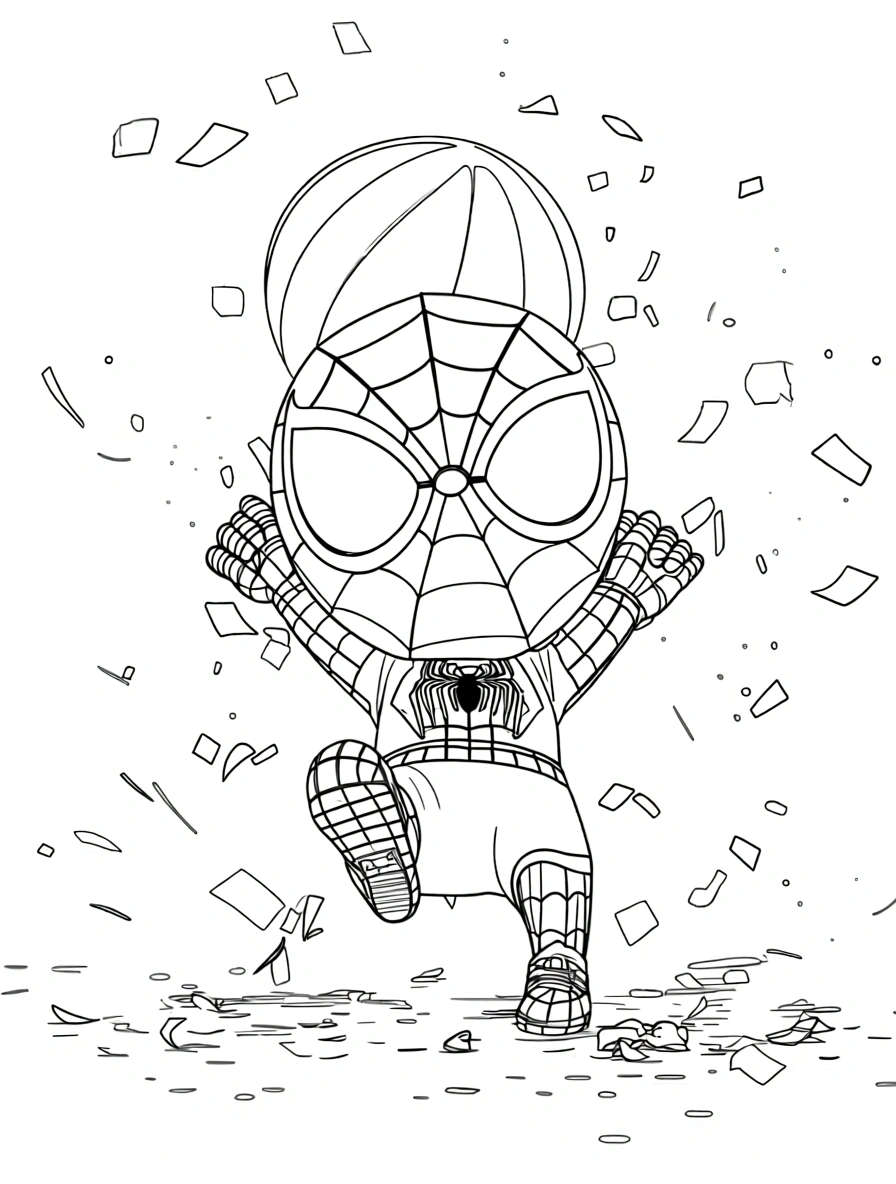 printable spiderman coloring pages - coloring pages for adults