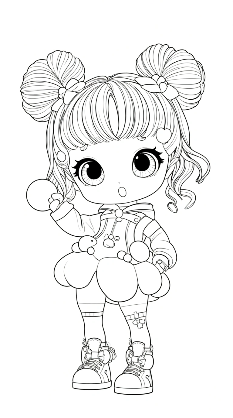 barbie doll coloring pages - printable coloring pages