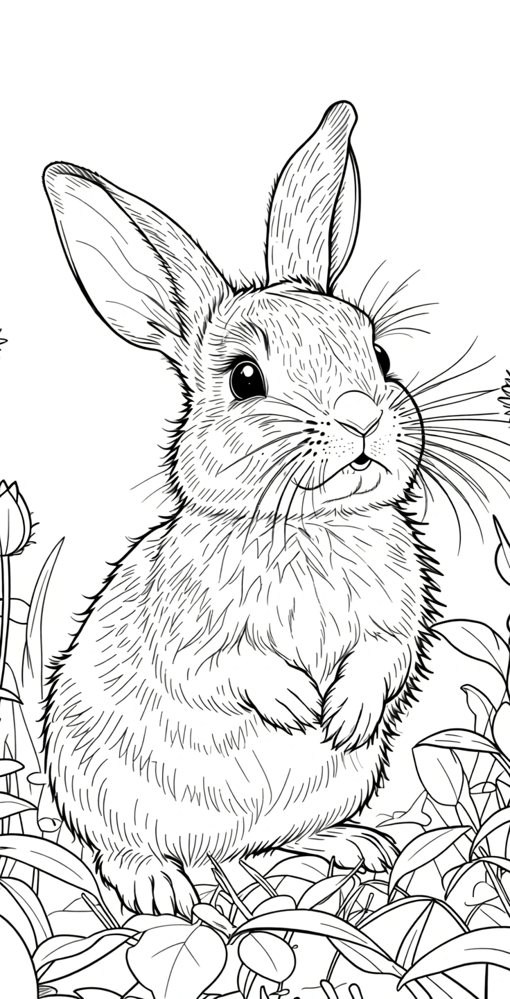 cute animals coloring pages - coloring page