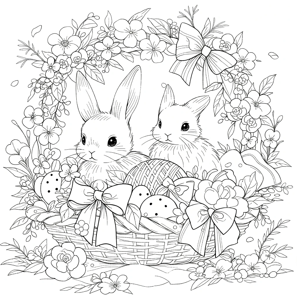 easter printable coloring pages - coloring pages for adults