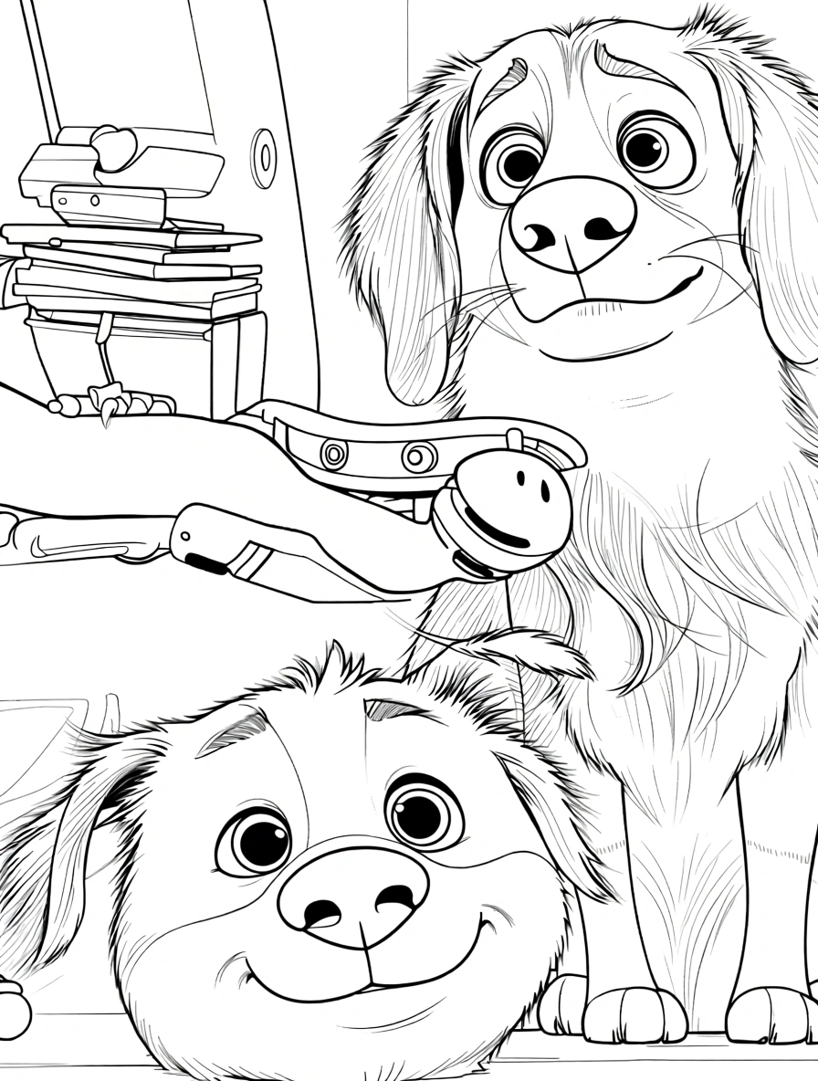puppy dog coloring pages - cute coloring pages