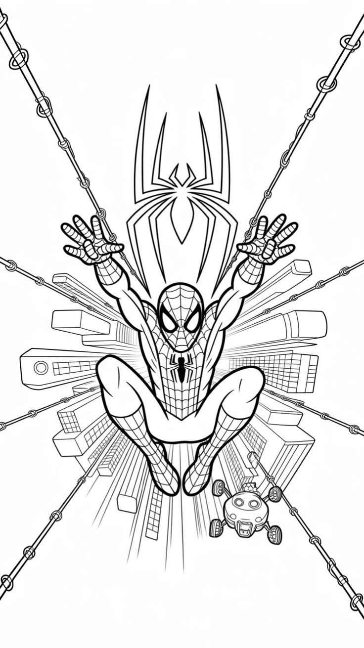 spiderman coloring pages - coloring sheets