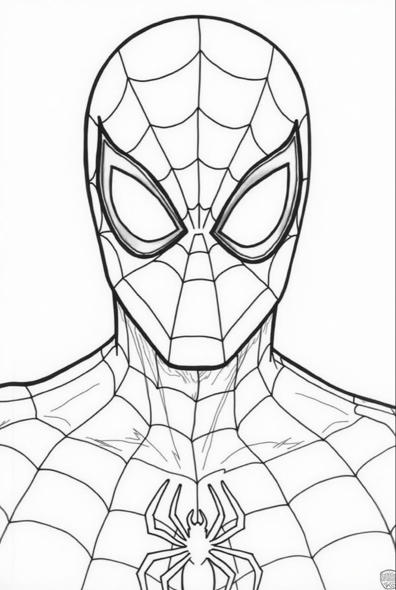 printable spiderman coloring pages - coloring pages for kids