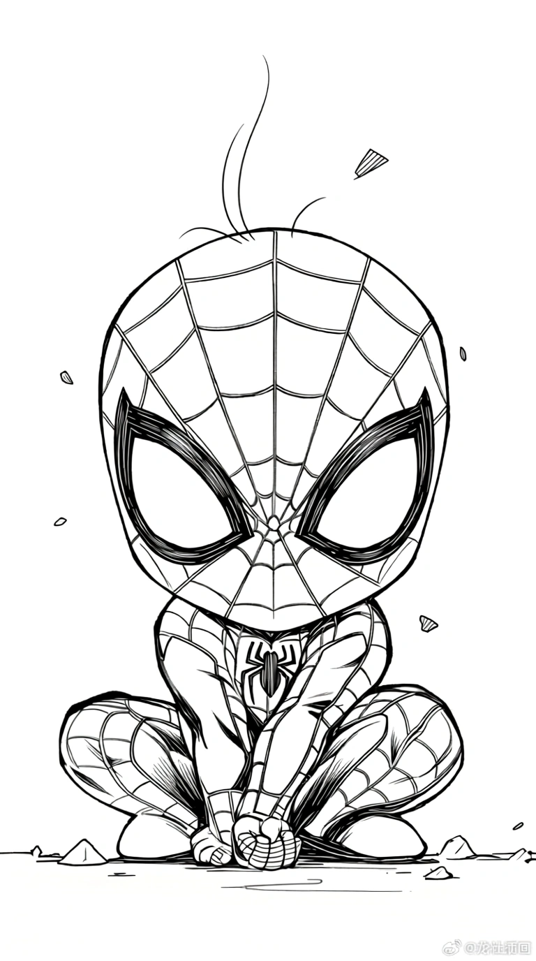 coloring pages spiderman - coloring pages printable