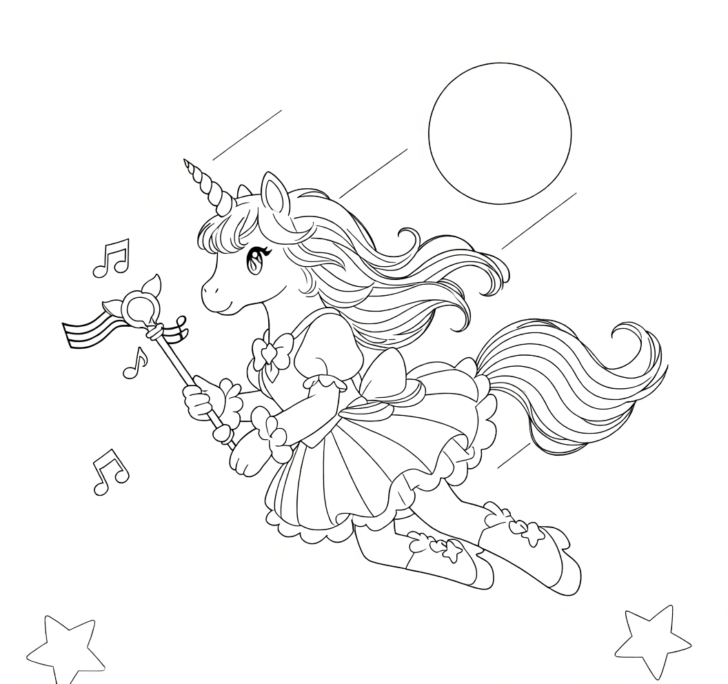 unicorns coloring pages - free coloring pages