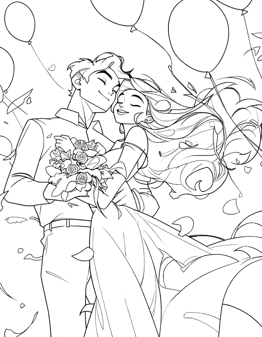 coloring pages valentines day - coloring pages free
