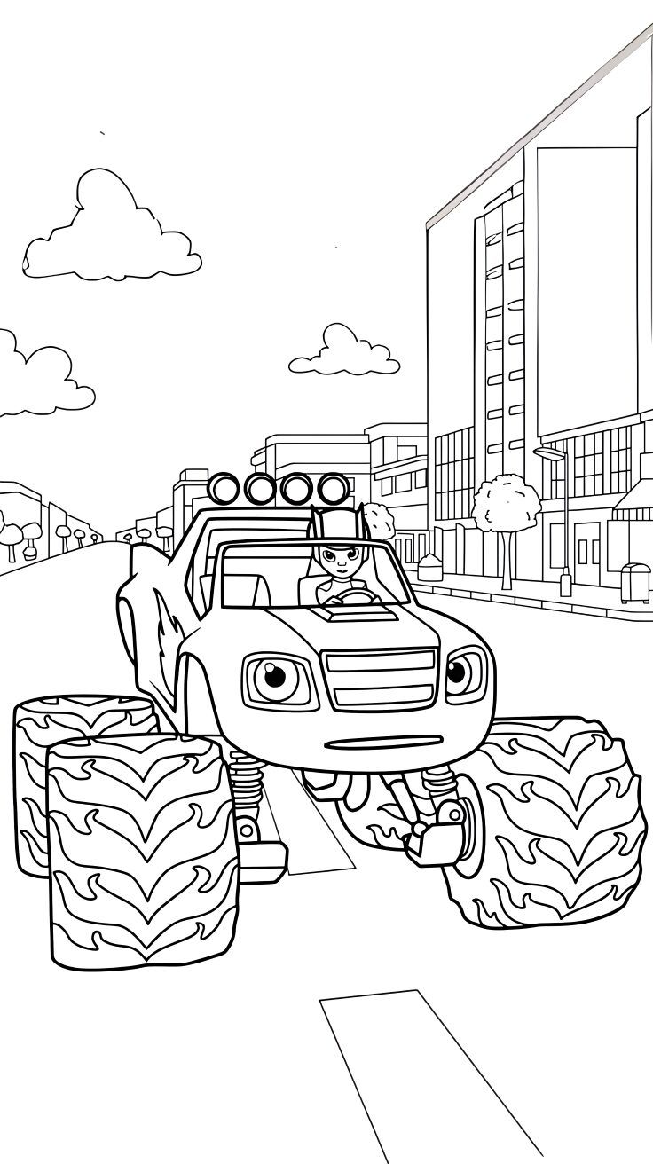 monster coloring pages - adult coloring pages
