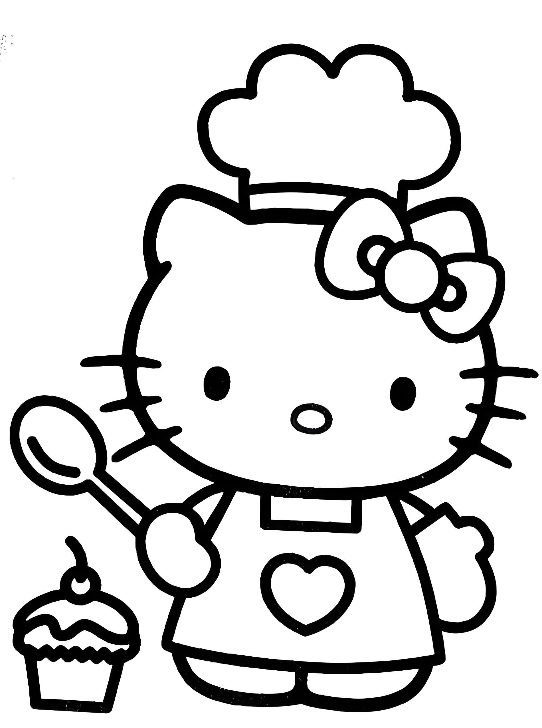 coloring pages printable hello kitty - coloring pages for kids