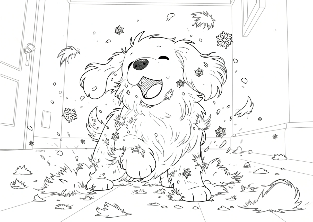 puppy coloring pages printable - coloring page