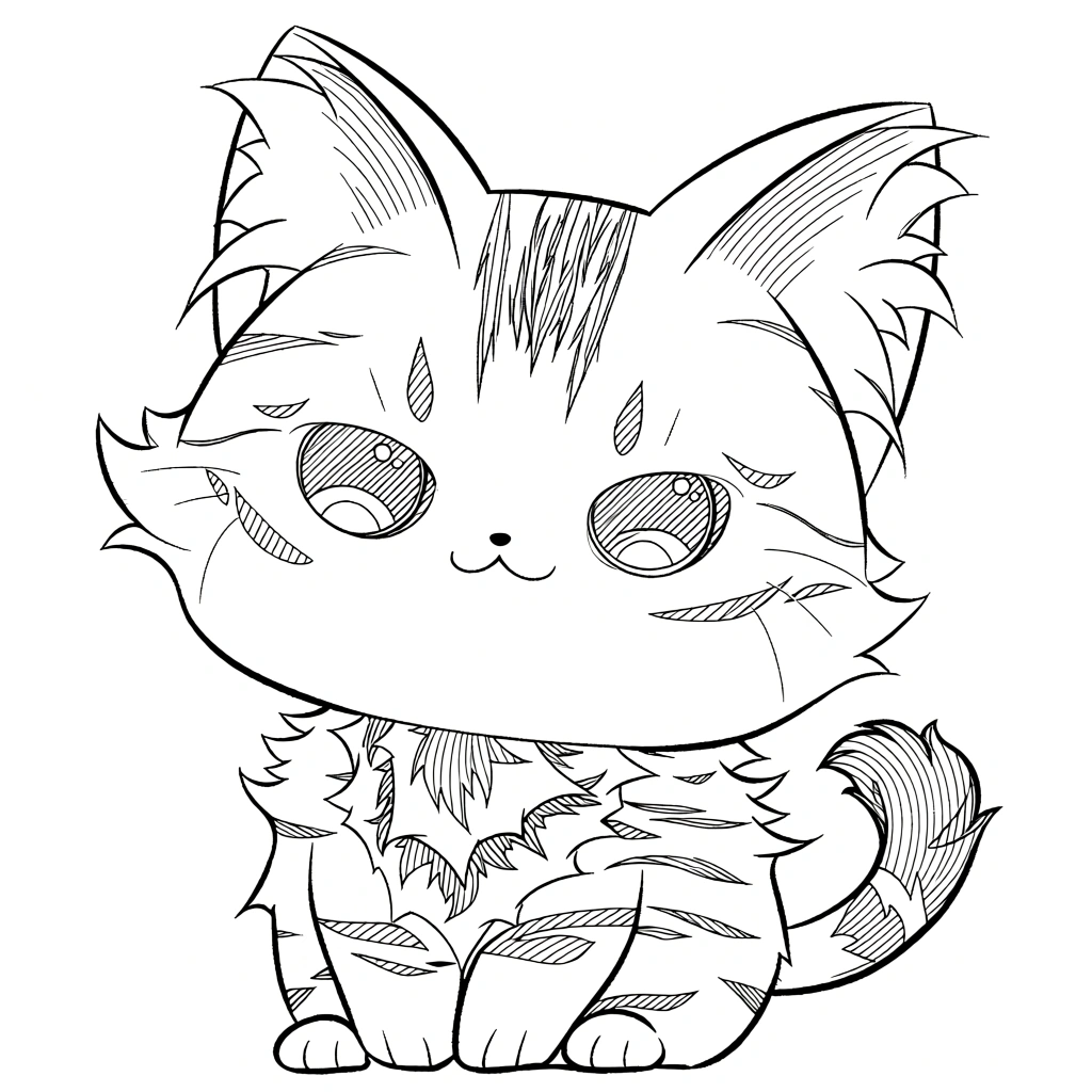 pete the cat coloring page - adult coloring pages