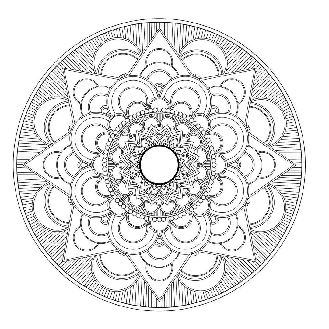 mandala coloring pages - adult coloring pages