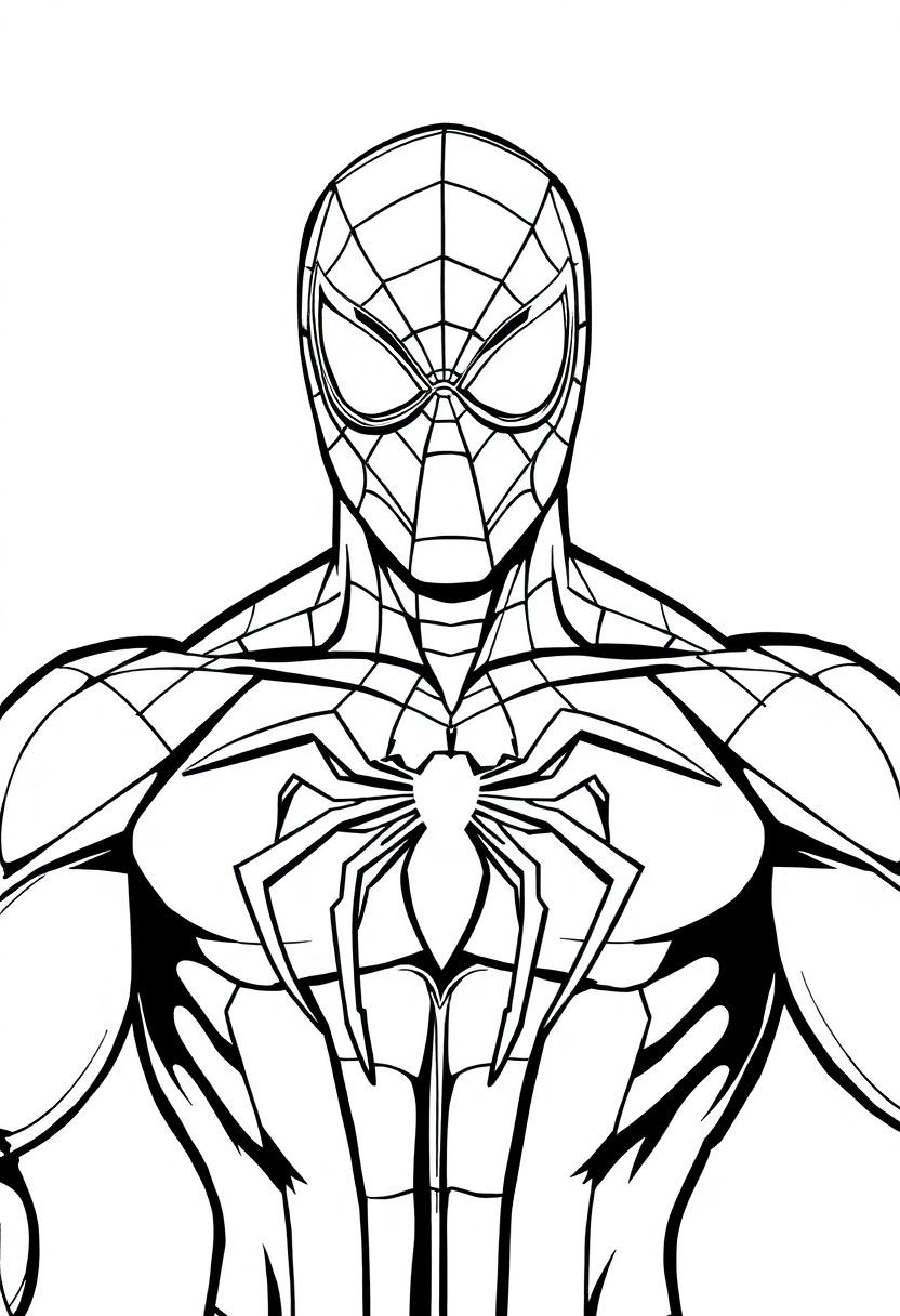 spiderman printable coloring pages - coloring pages for kids