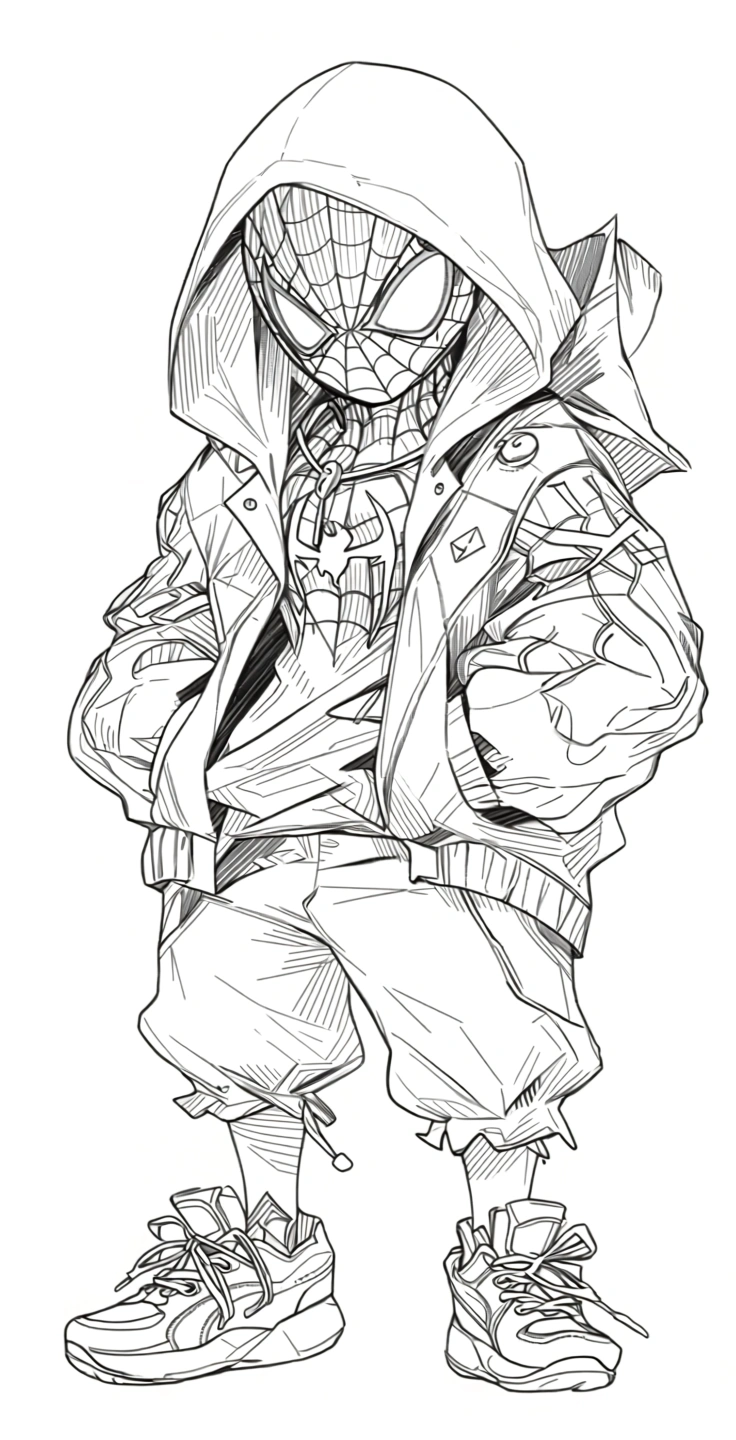 spiderman coloring pages - coloring page