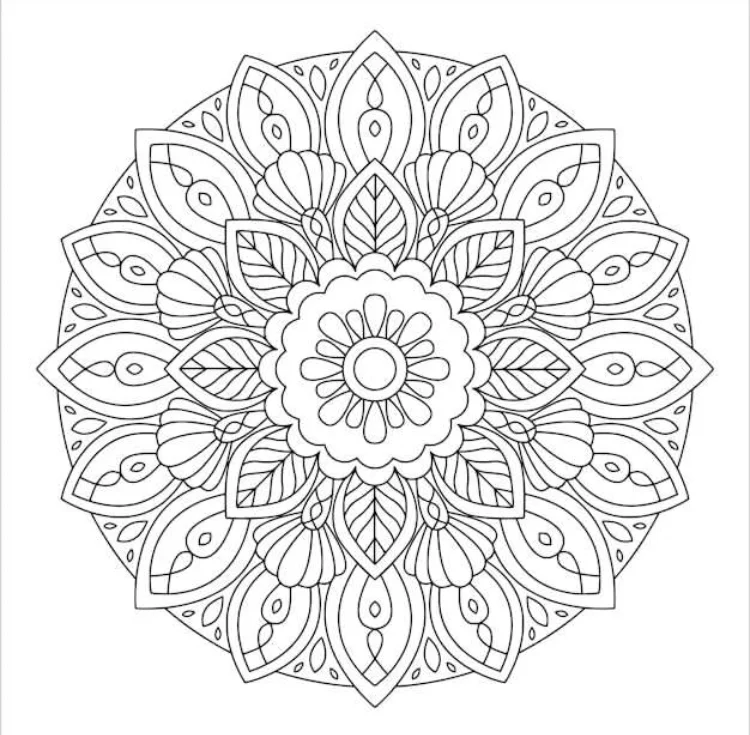 mandalas coloring pages - coloring pages for kids