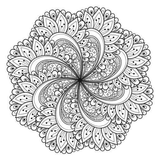 mandala coloring page - free coloring pages for kids